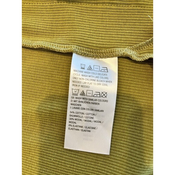 Isaac Mizrahi Live Open Front Cardigan w/Pockets 3/4 Sleeves Sz Small Olive Grn - Picture 7 of 7